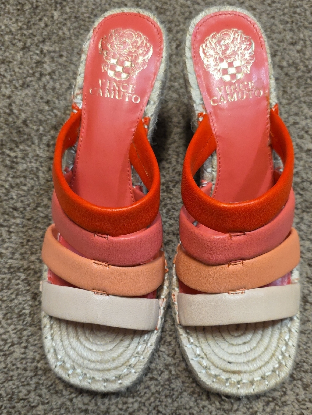 Vince Camuto Molisana espadrille wedge sandals - Size 8
